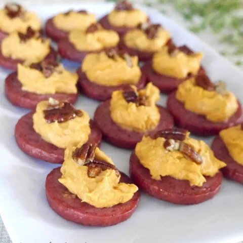 Baked Sausage and Pumpkin Bites