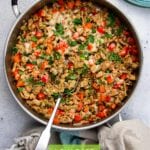 Low Carb Turkey Taco Skillet with video tutorial