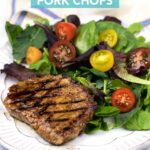 These spiced pork chops are an easy low carb and keto entree - no marinating required! Watch the video tutorial!