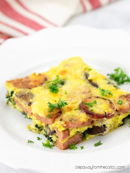 Low Carb Breakfast Casserole With Sausage - Step Away From The Carbs