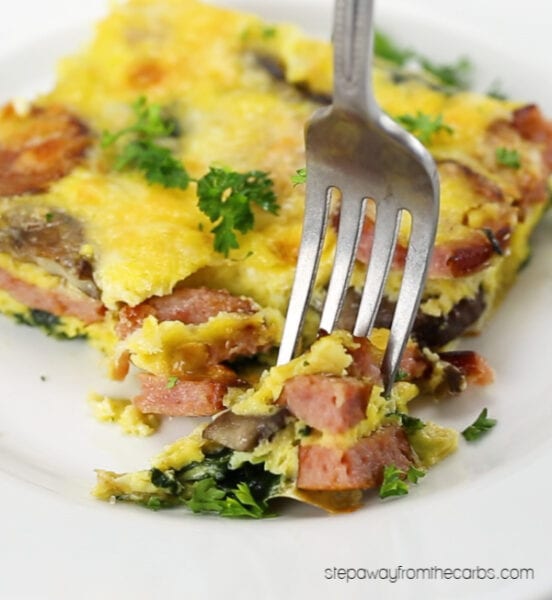 Low Carb Breakfast Casserole with Sausage - Step Away From The Carbs