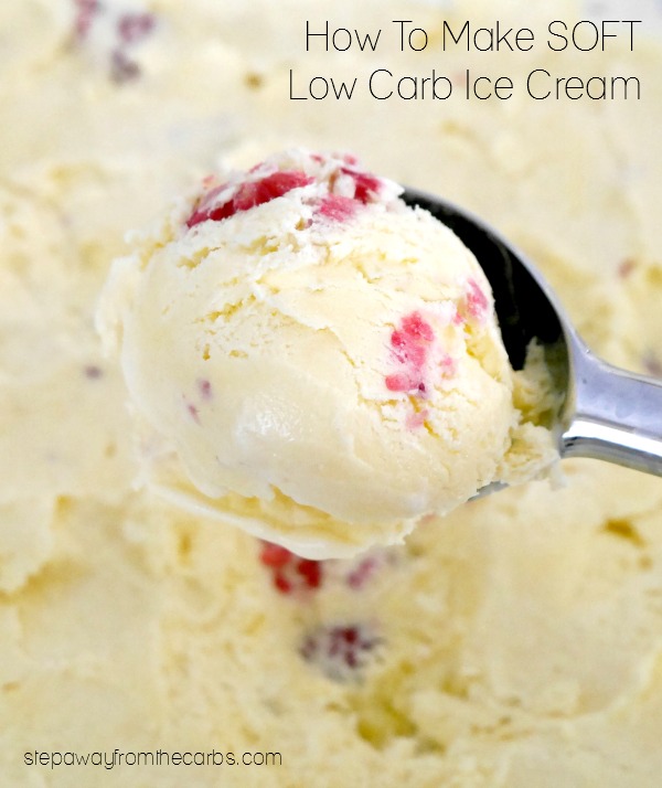 How To Make SOFT Low Carb Ice Cream - over 8 methods to try!
