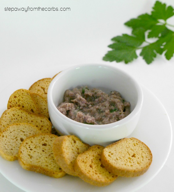 Low Carb Anchoïade - a punchy fish dip made from anchovies, garlic, and olive oil