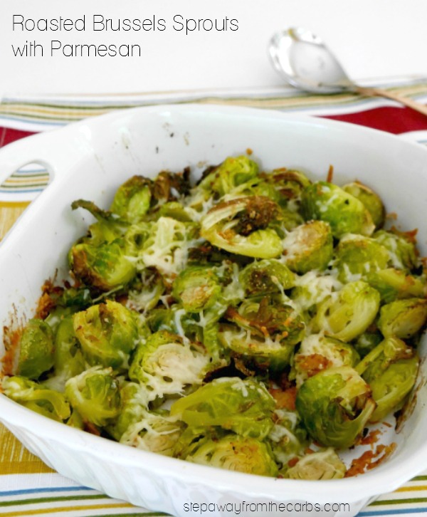 Roasted Brussels Sprouts with Parmesan