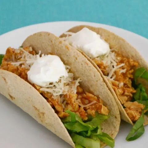 Low Carb Vegetarian Pulled Pork Tacos