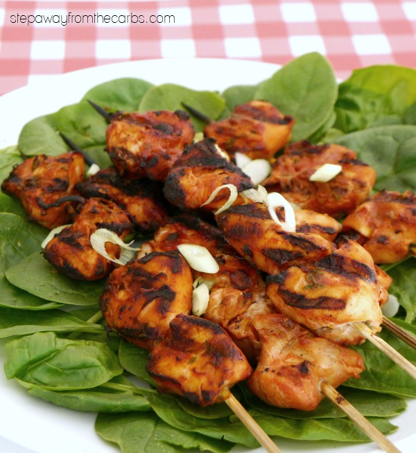 Marinated chicken clearance kebabs