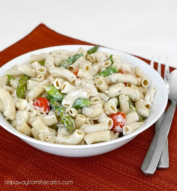 Low Carb Pasta Salad - a product review and recipe!