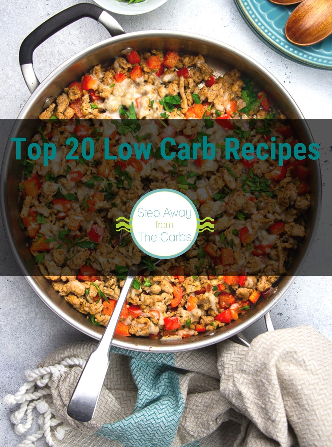 Top 20 Low Carb Recipes Ebook for Subscribers