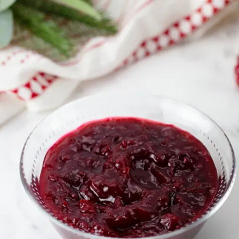 Low Carb Cranberry Sauce