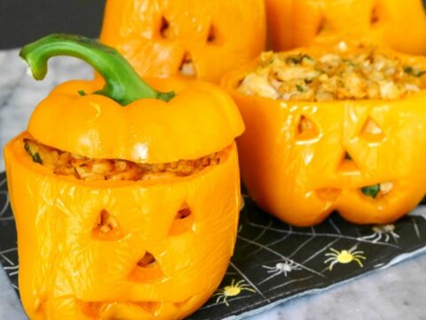 Low Carb Halloween Peppers Step Away From The Carbs