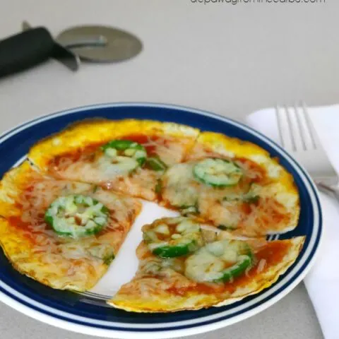 Low Carb Pizza Omelet
