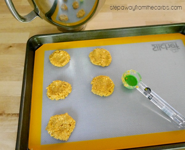 Low Carb Pumpkin Cookies - sugar free and keto recipe
