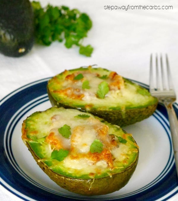 Low Carb Avocado, Bacon and Cheese Melt - a quick and tasty breakfast or lunch recipe