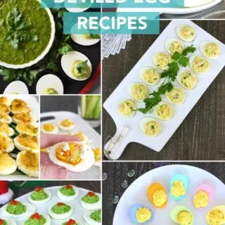 14 Low Carb Deviled Egg Recipes - perfect for parties or appetizers!