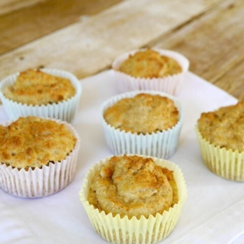Low Carb Flax and Coconut Muffins
