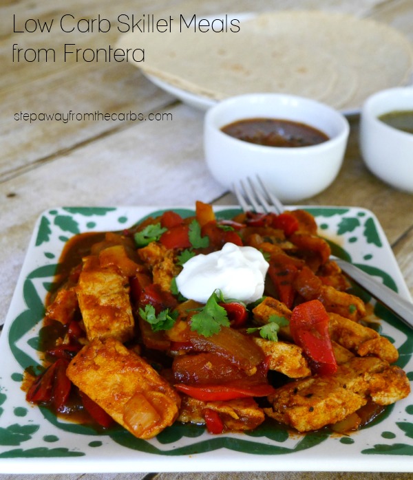 Low Carb Skillet Meals from Frontera - convenient frozen meals for you and your partner to enjoy!