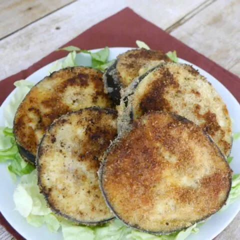 Low Carb Eggplant Fritters