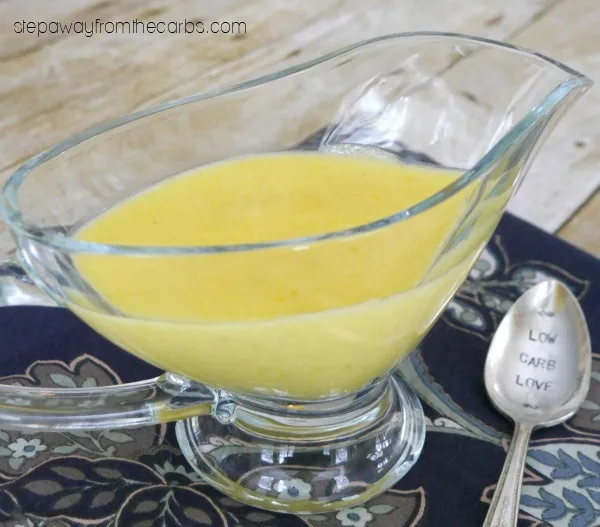 Low Carb Hollandaise Sauce - a luxurious, decadent LCHF sauce!