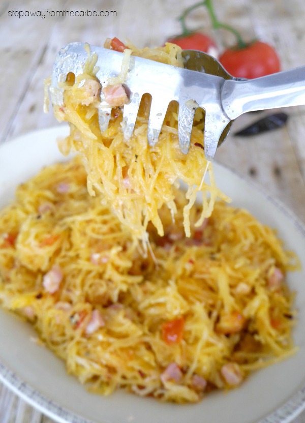 Spaghetti Squash all'Arrabbiata - an Italian low carb recipe