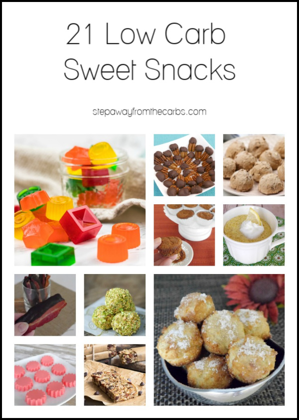 21 Low Carb Sweet Snacks - Step Away From The Carbs