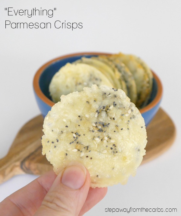 "Everything" Parmesan Crisps