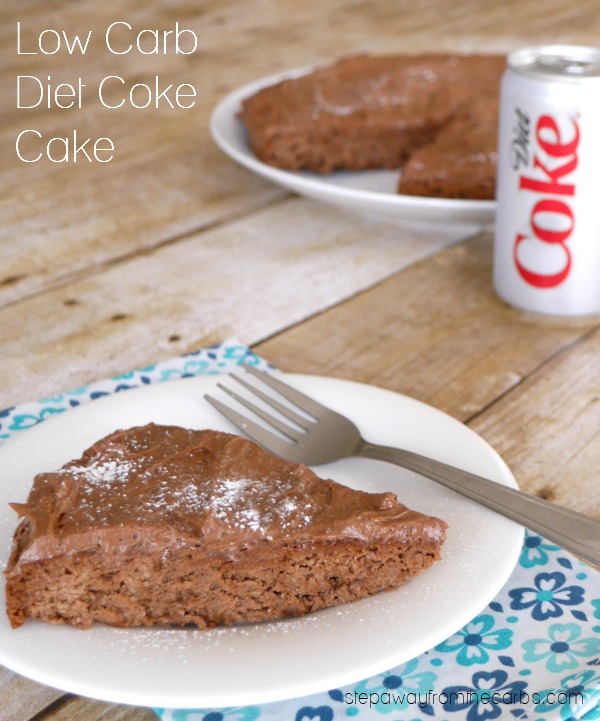 Low Carb Diet Coke Cake - a sugar free and gluten free recipe