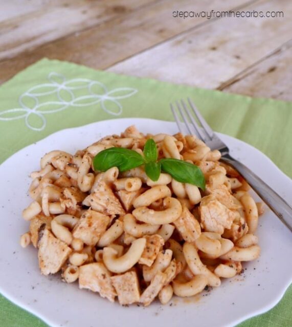 Low Carb Pasta with Vodka Sauce Step Away From The Carbs