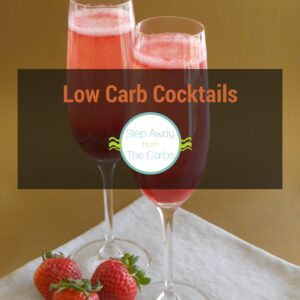 Love cocktails? Check out my mini ebook - with loads of ideas for low carb drinks for any occasion!