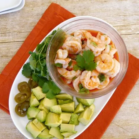 Low Carb Mexican Shrimp Appetizer