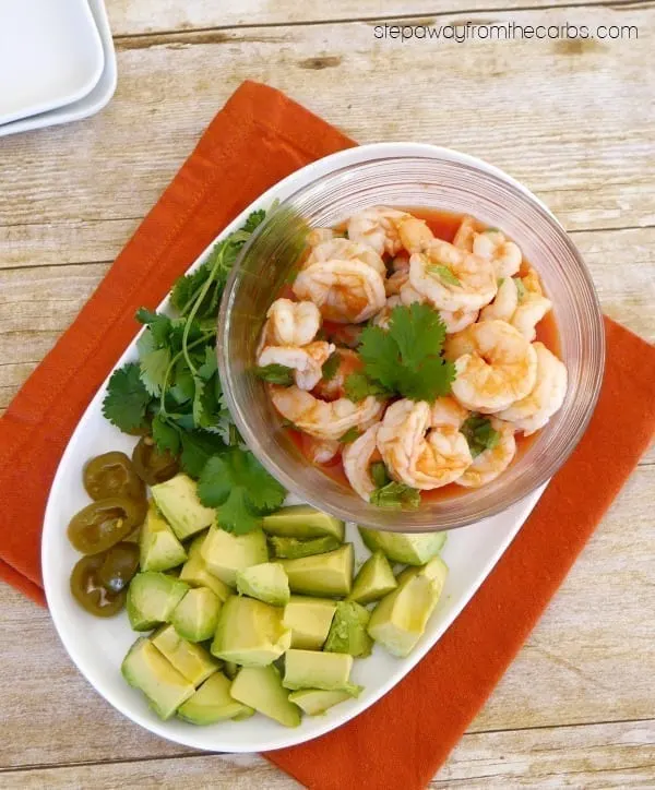Low Carb Mexican Shrimp Appetizer - a delicious way to start a meal!