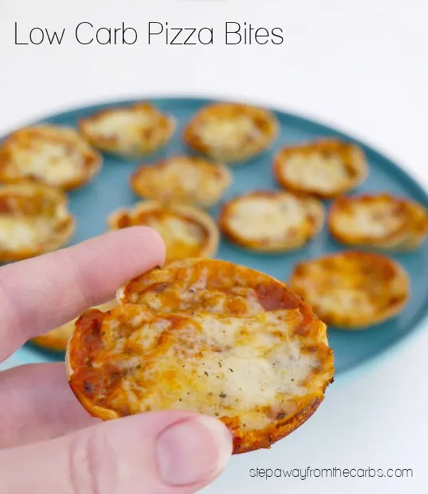 Low Carb Pizza Bites