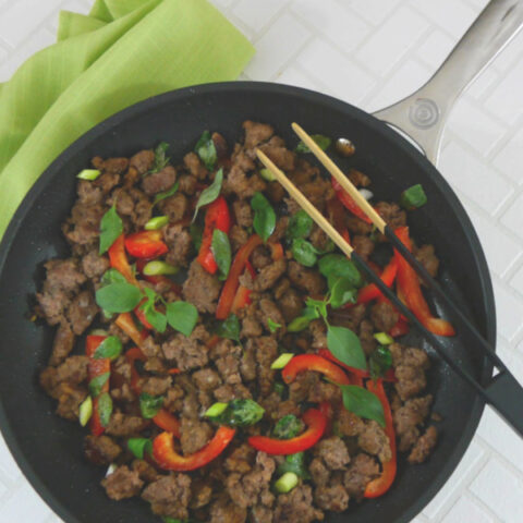 Low Carb Thai Basil Beef