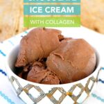 Did you know that you can make ice cream with collagen supplements?!? You'll love this low carb chocolate and blackberry recipe!