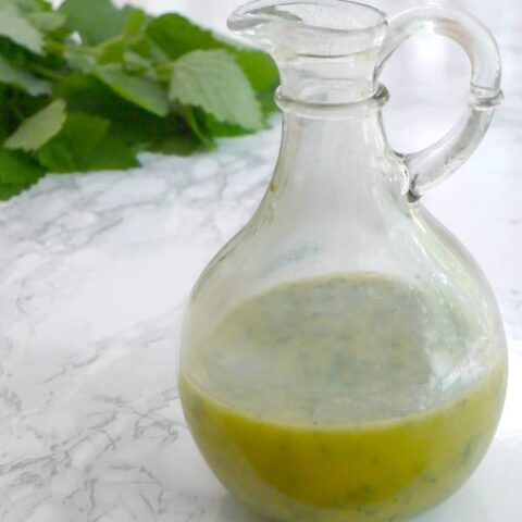 Lemon Balm Vinaigrette