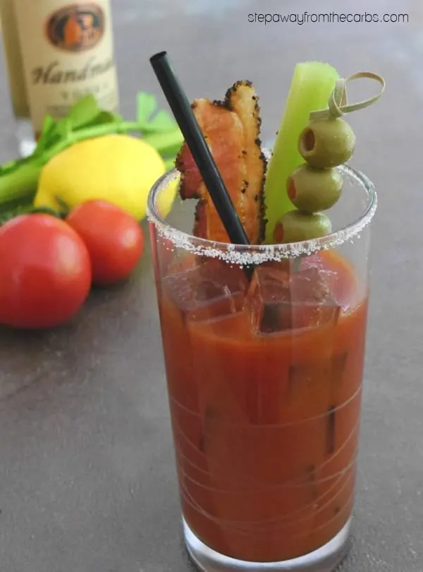 Low Carb Bloody Mary - a classic cocktail for you to enjoy!