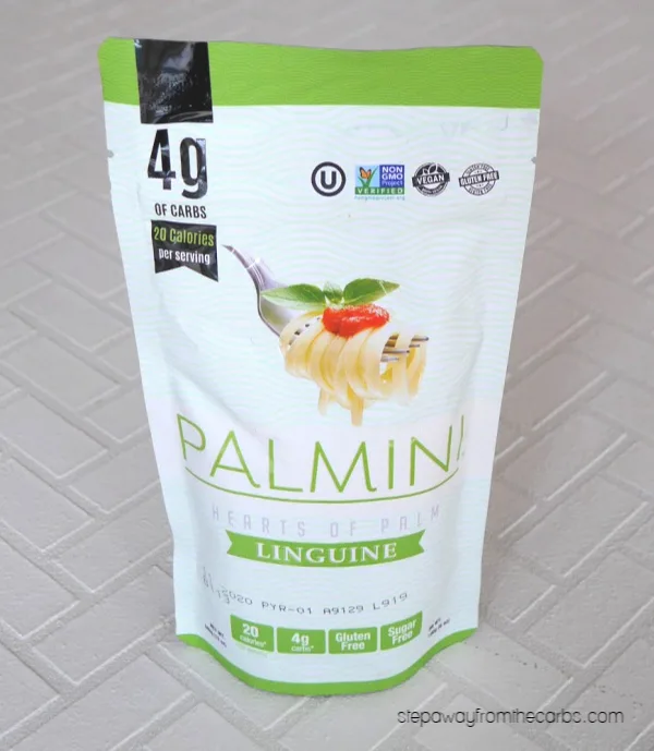Low Carb Palmini Noodles - a healthy pasta alternative made from hearts of palm!