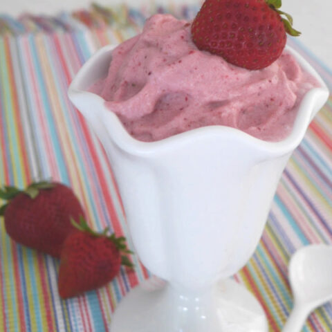 Quick Strawberry Ice Cream