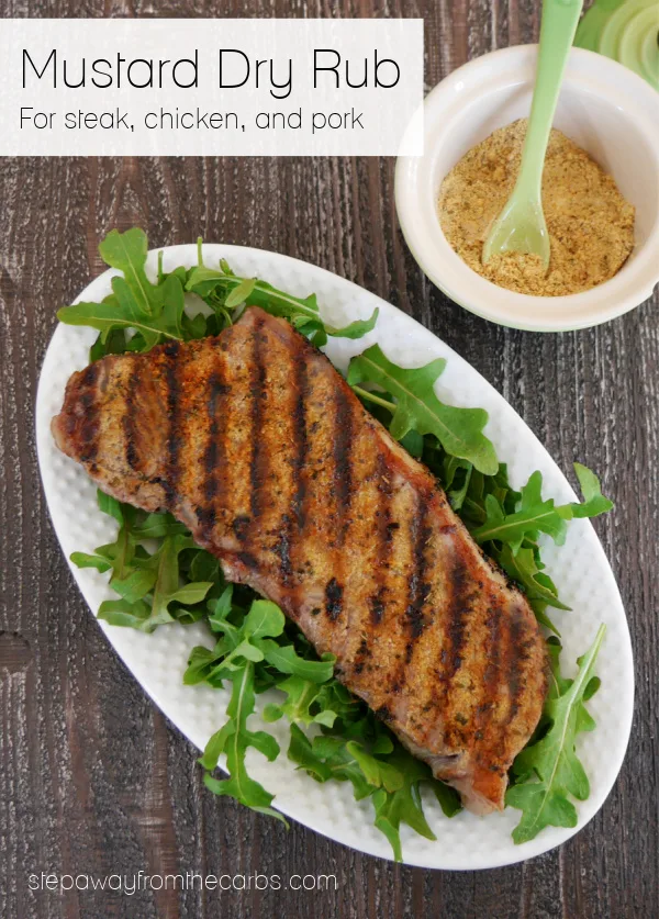 Mustard Dry Rub for Grilling Step Away From The Carbs