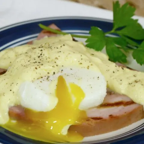 Low Carb Cheat's Eggs Benedict