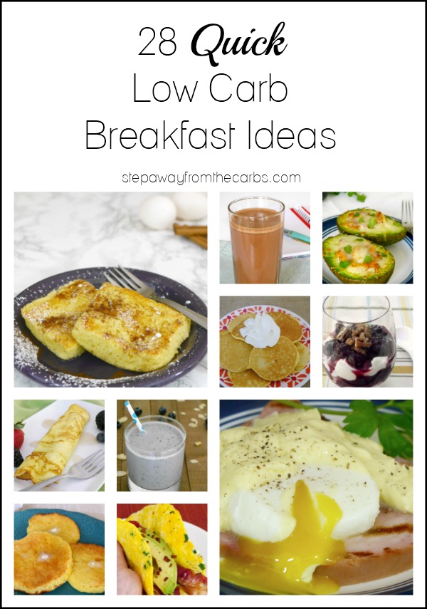 Simple low-carb deals breakfast