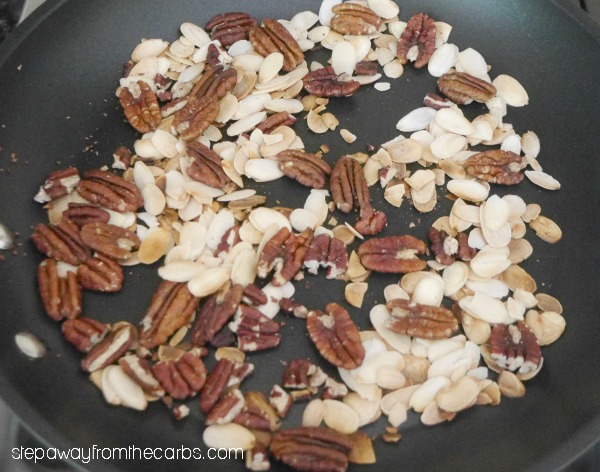 Low Carb Maple Nut Pralines - a sugar free sweet treat!