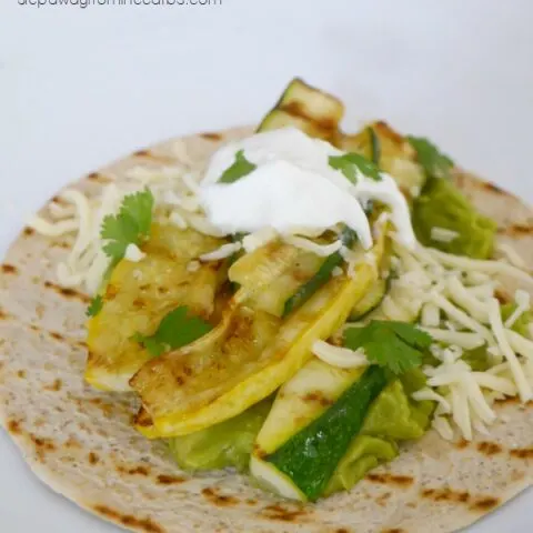 Low Carb Summer Squash Tacos