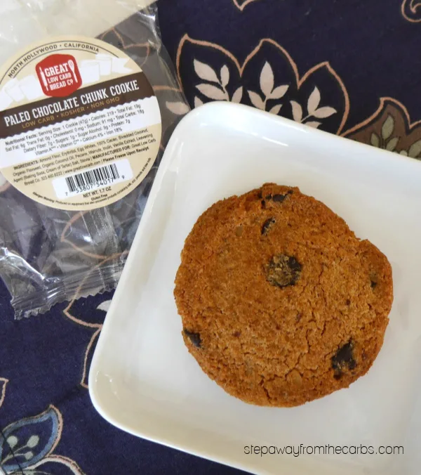 Chocolate Chunk Cookie from Great Low Carb Bread Co