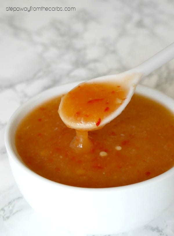 Low Carb Thai Dipping Sauce - sugar free, keto, and gluten free recipe