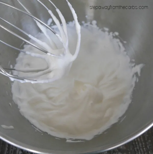 Low Carb Cream Cheese Frosting - an easy sugar free, LCHF and keto recipe