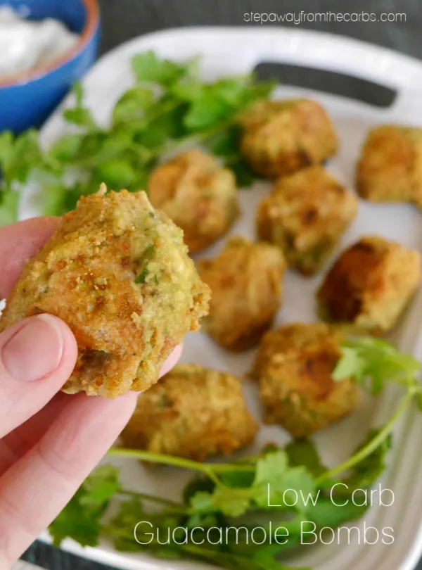 Low Carb Guacamole Bombs - a tasty keto recipe that is perfect for entertaining!