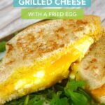 Low Carb Grilled Cheese - with a Fried Egg