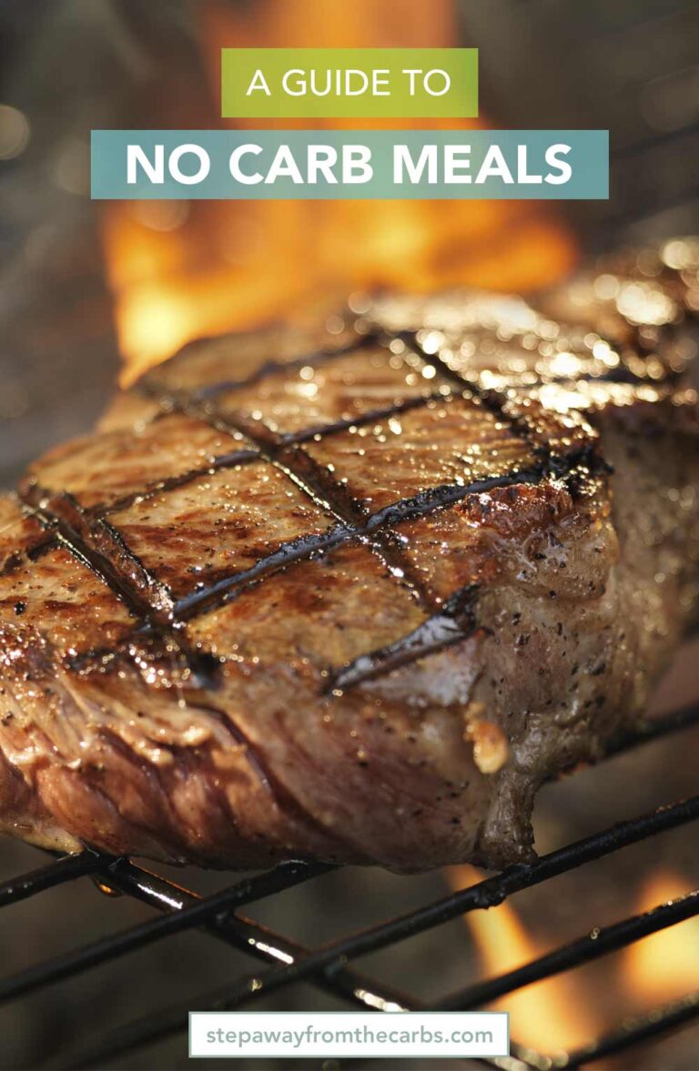 No Carb Meals - Step Away From The Carbs