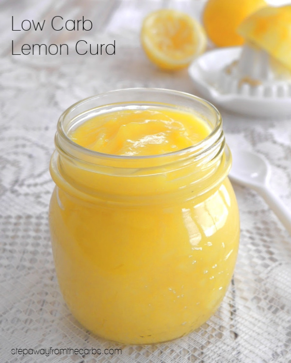 Low Carb Lemon Curd - sugar free recipe