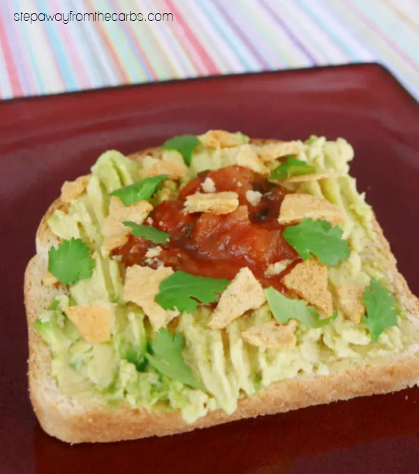 Mexican-Inspired Low Carb Avocado Toast